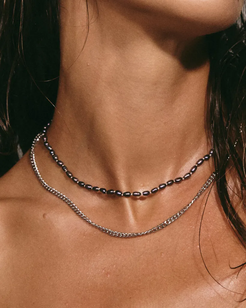 The Pearl Chain Necklace Set