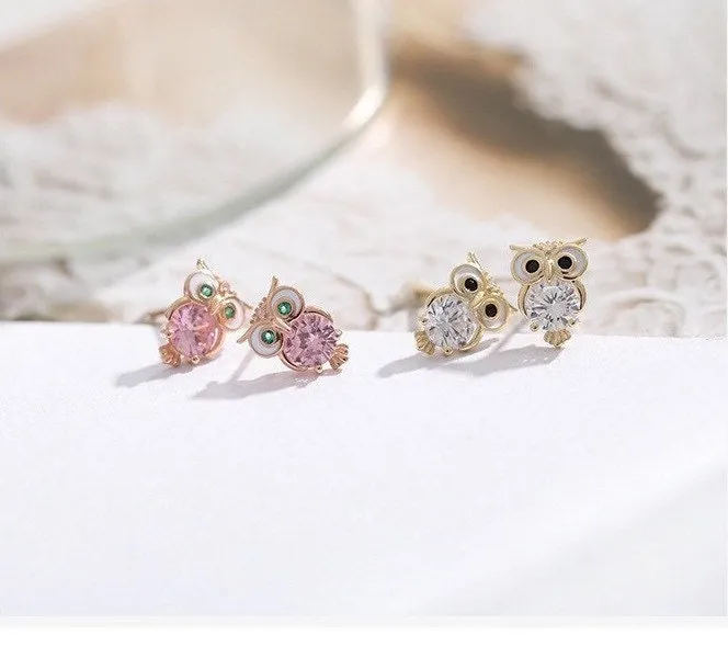 Tiny owl Earrings