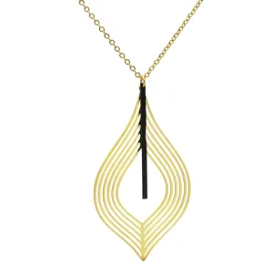 Waterproof "Imperméable” Art Deco Necklace