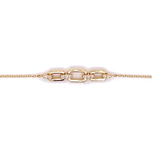 Yellow Gold Link Bracelet