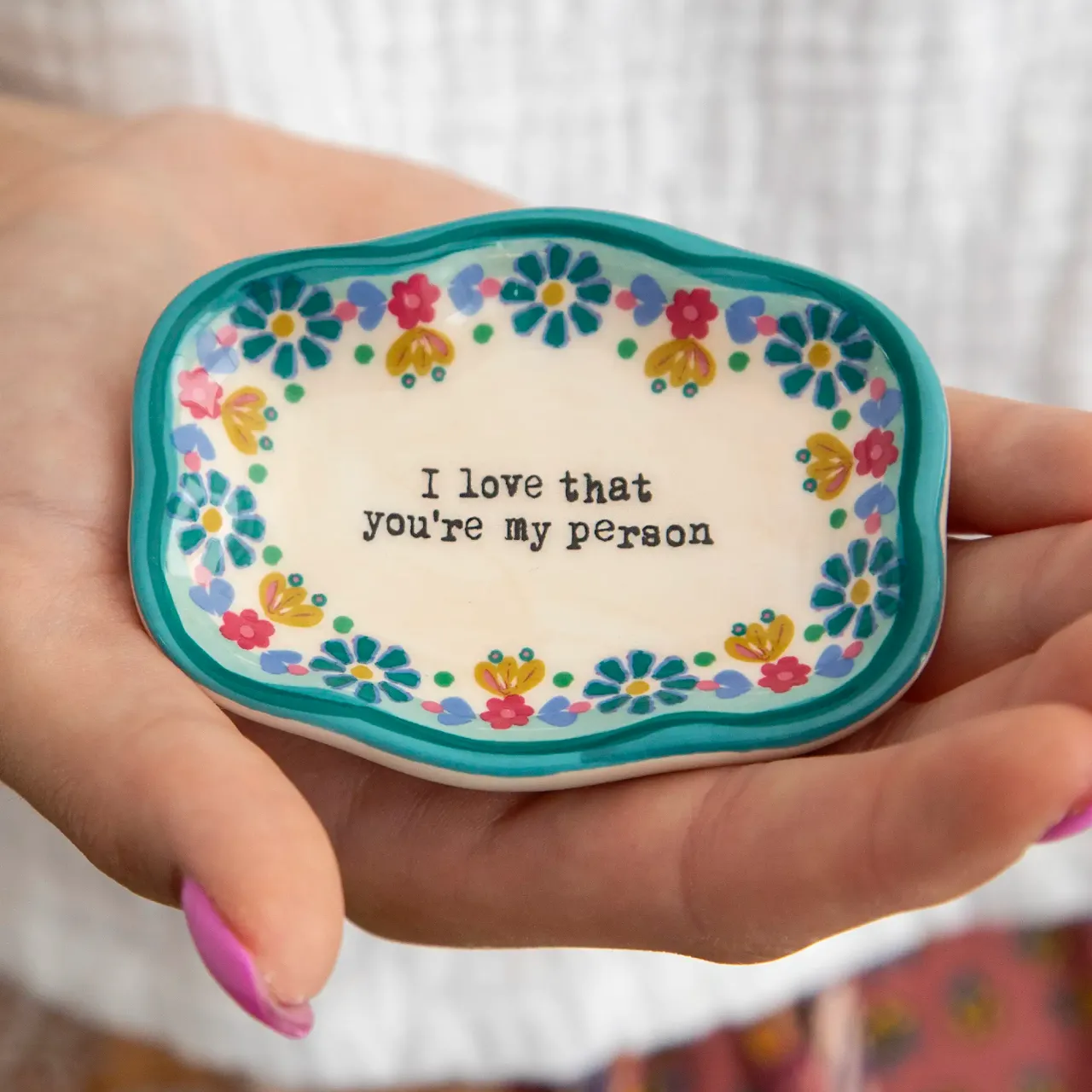 You're My Person Artisan Trinket Bowl