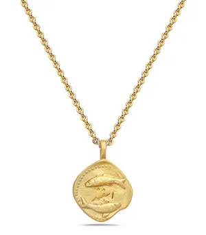 Zodiac Sign Necklace Pisces