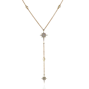 ZP1187 Necklace in 14k Gold with Diamonds